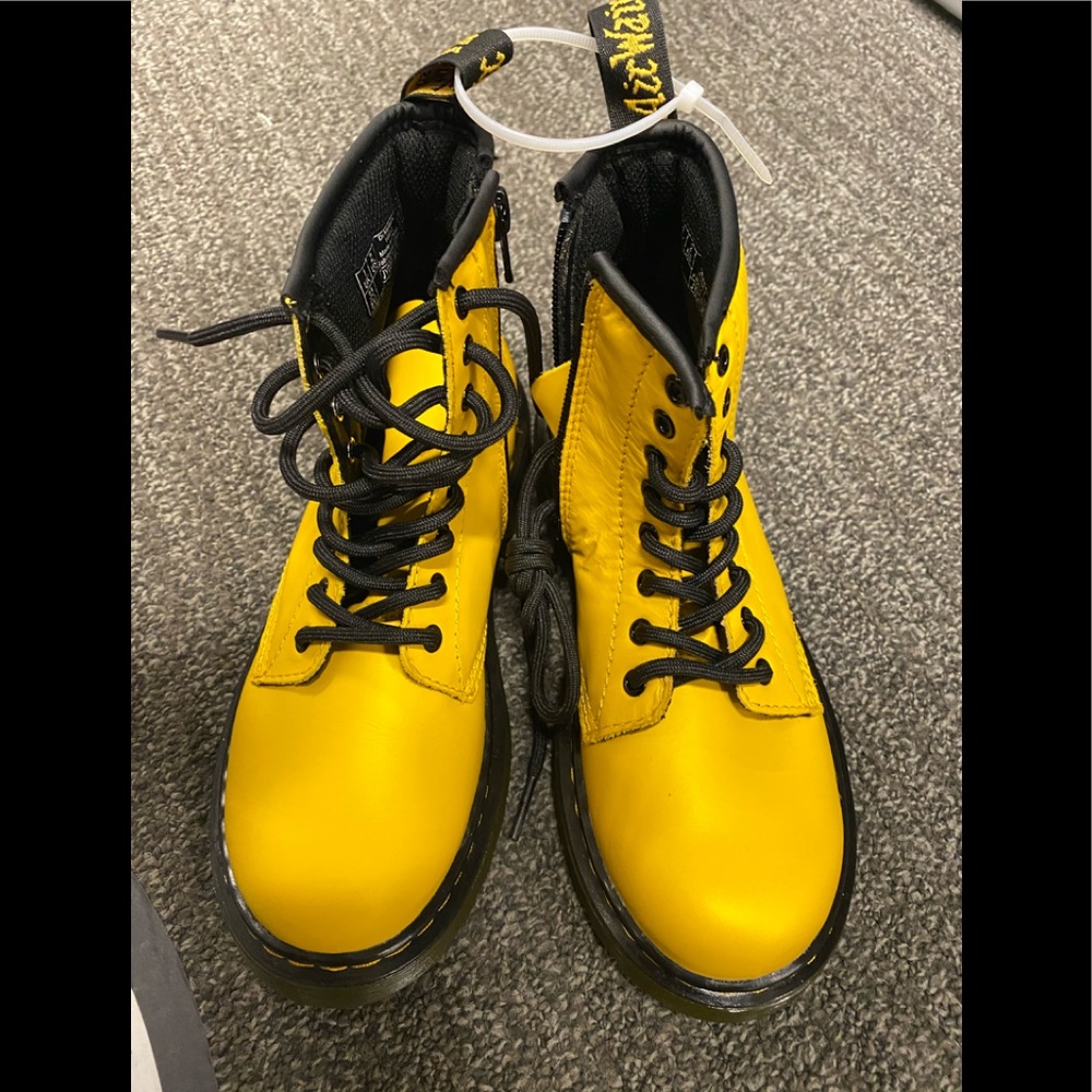 Yellow Dr Martens